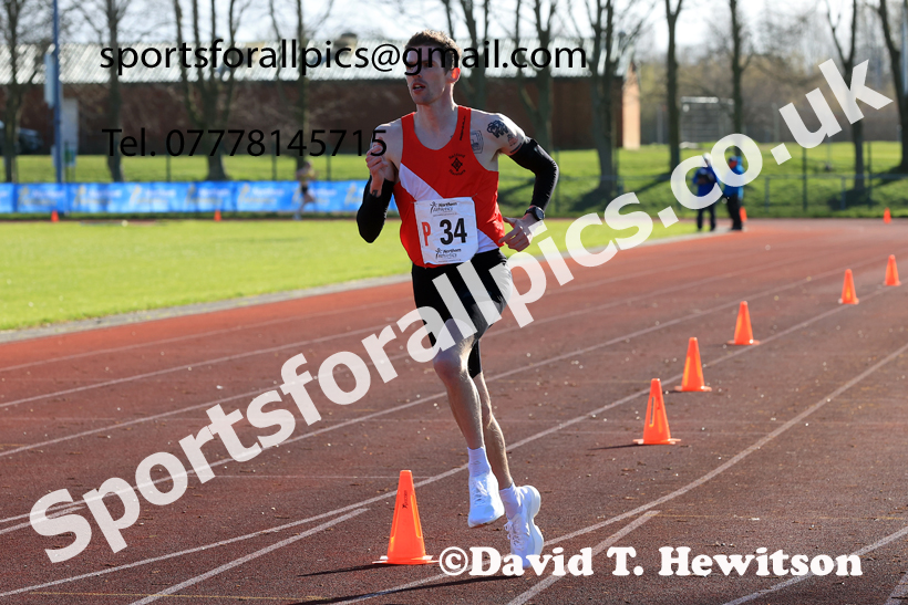 Senior Mens 12 Stage Road Relay, 2026 Northern Mens 12 and Womens 6 Stage Road Relays and Young Athletes 5k, Sheepmount Stadium, Carlisle. Photo: David T. Hewitson/Sports for All Pics